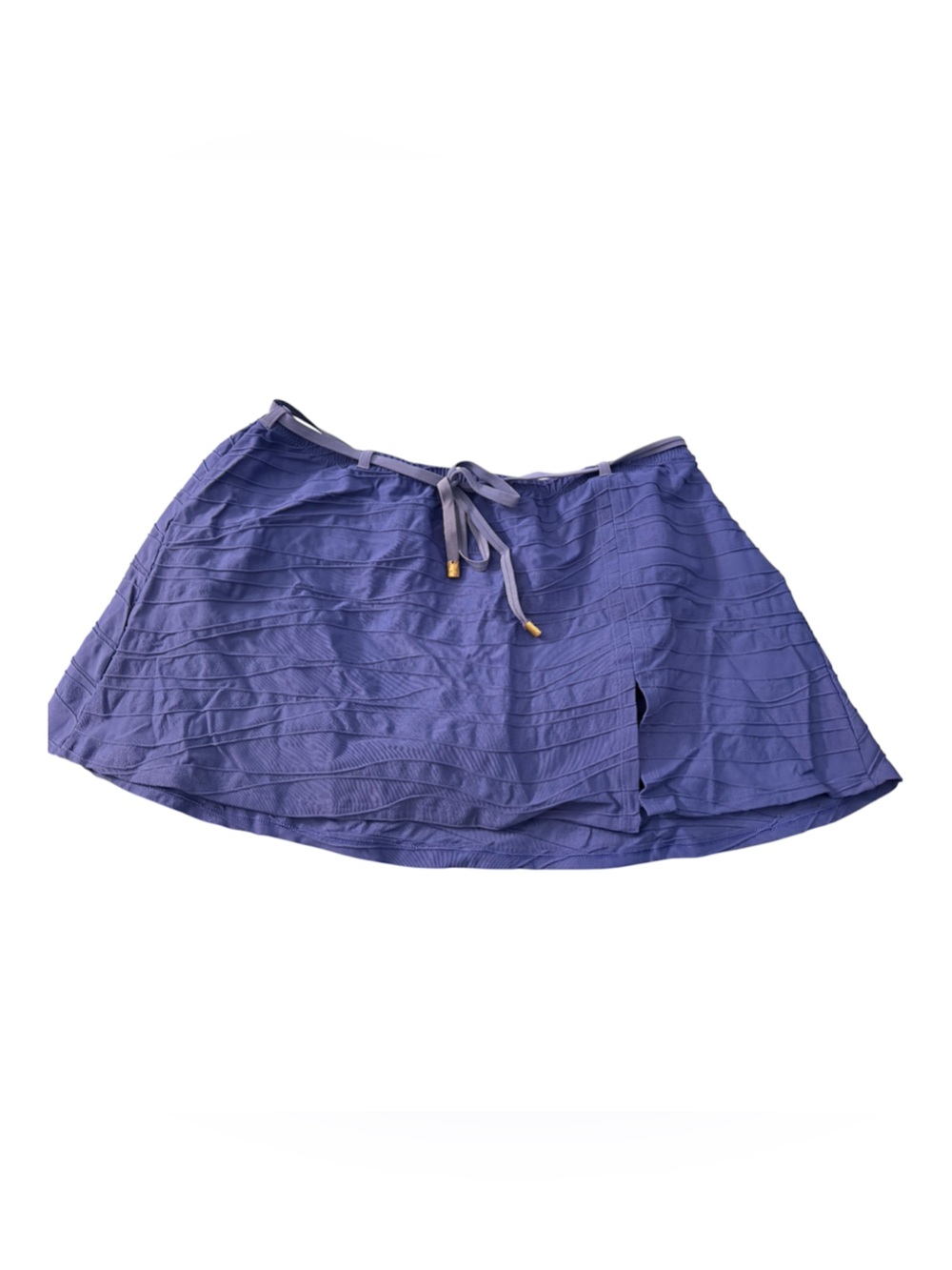 Lands End Women’s Swim Skirt in Blue| Size: 14W